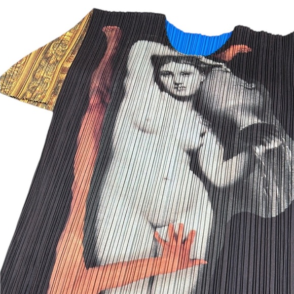 Issey Miyake 1996 Guest Artist Series No. 1 Yasumas Morimura Pleats Please top - Picture 3 of 4